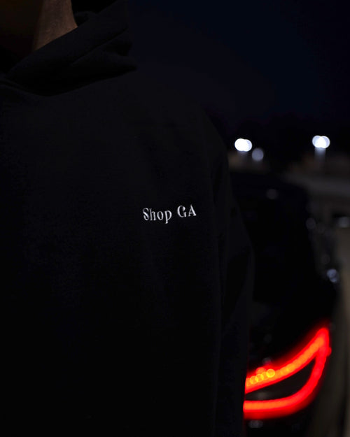 Classic ShopGA Hoodie : Black