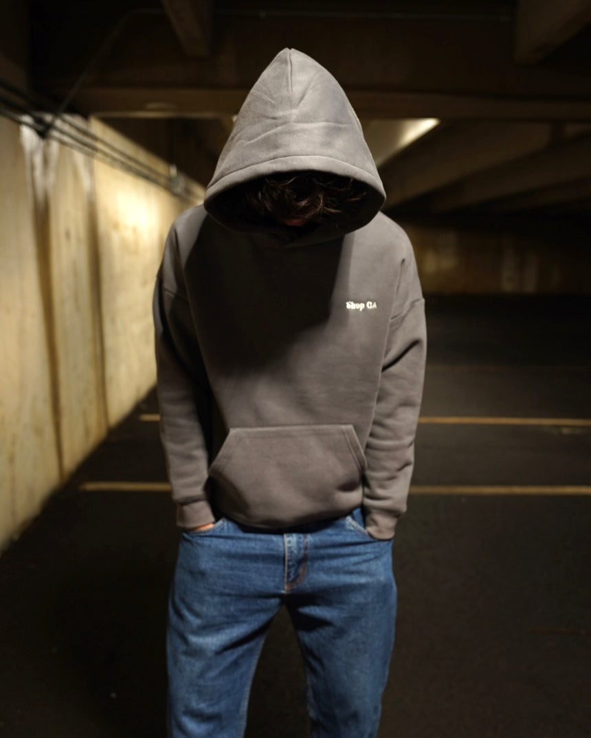Classic ShopGA Hoodie : Grey