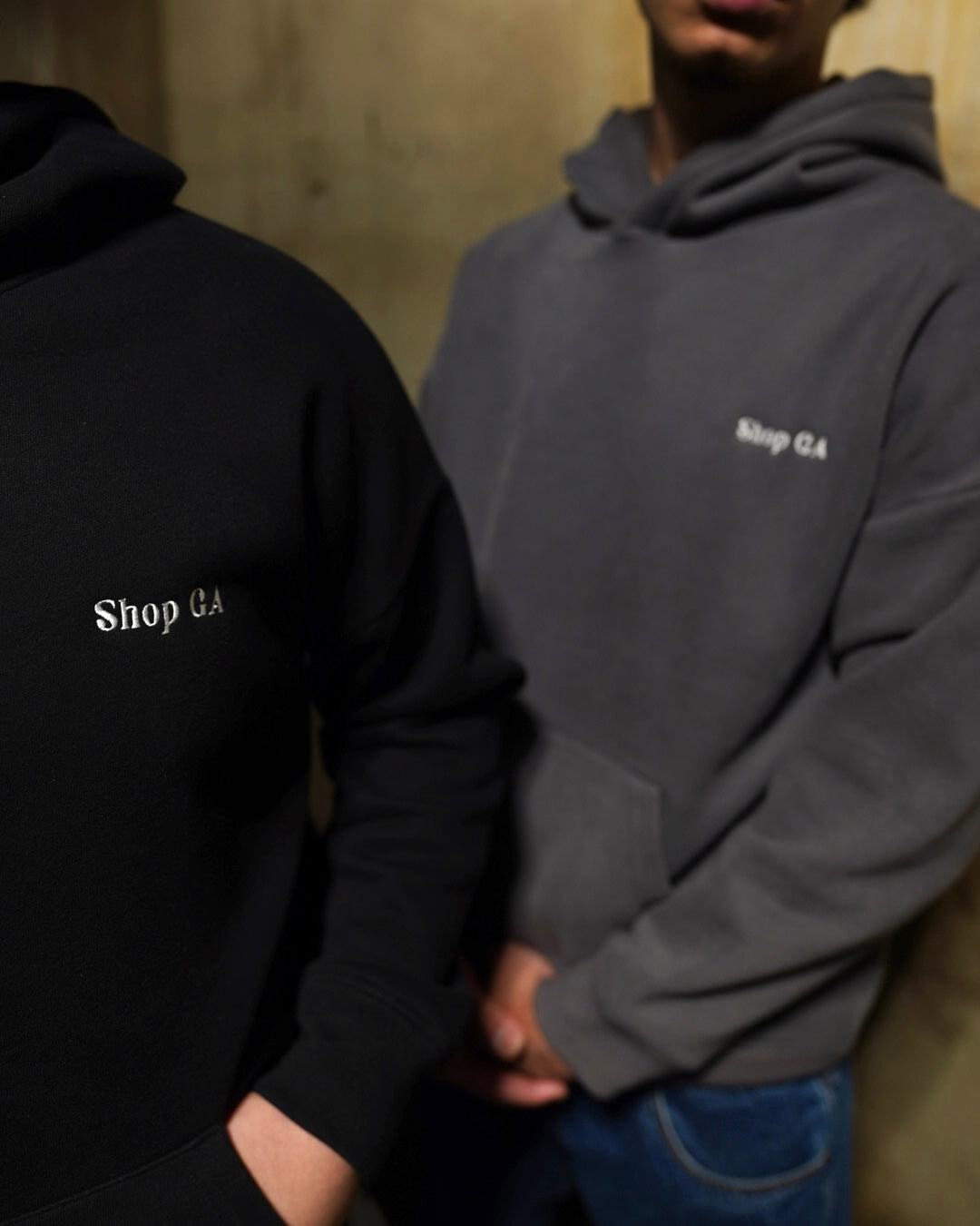Classic ShopGA Hoodie : Grey