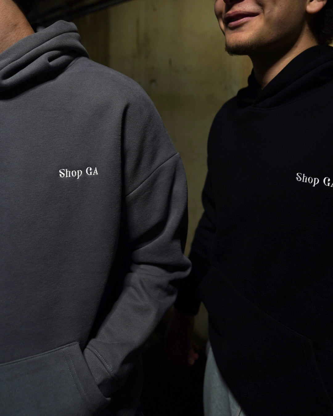 Classic ShopGA Hoodie : Grey